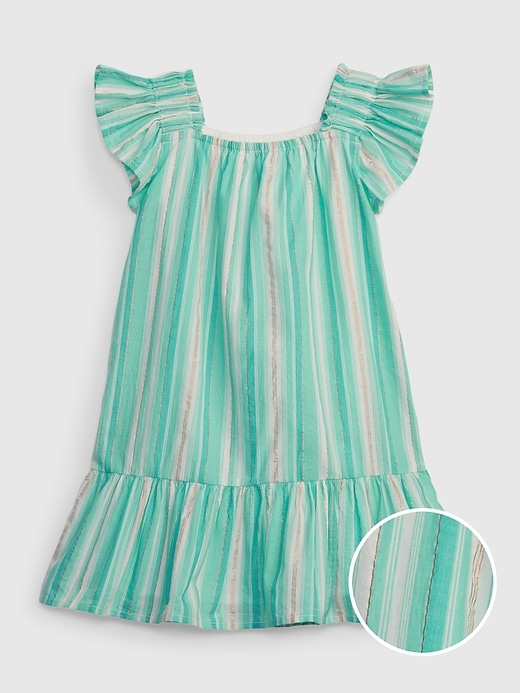 View large product image 1 of 3. Toddler Shiny Tiered Dress