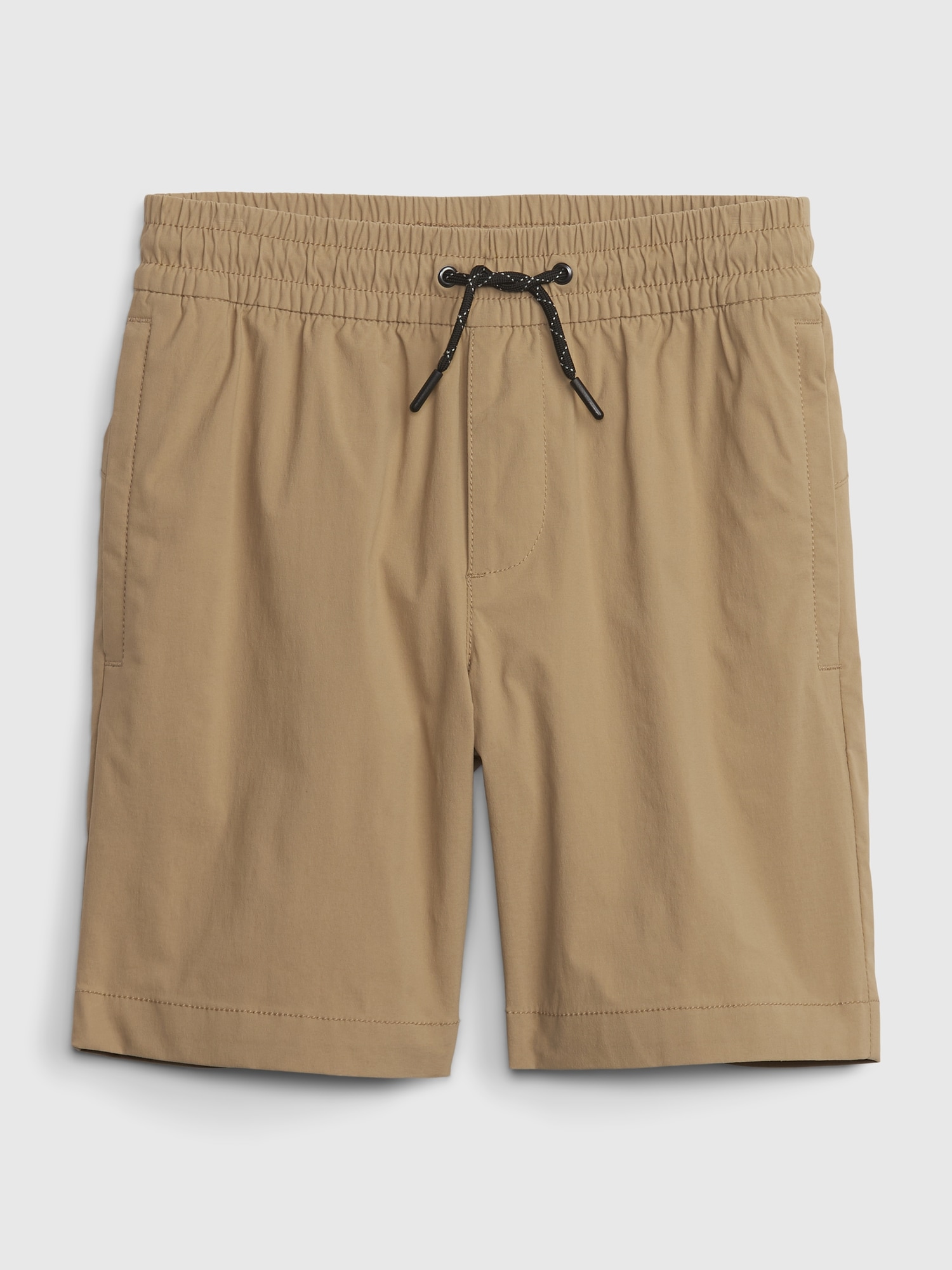 Gap Kids Hybrid Pull-On Shorts beige. 1