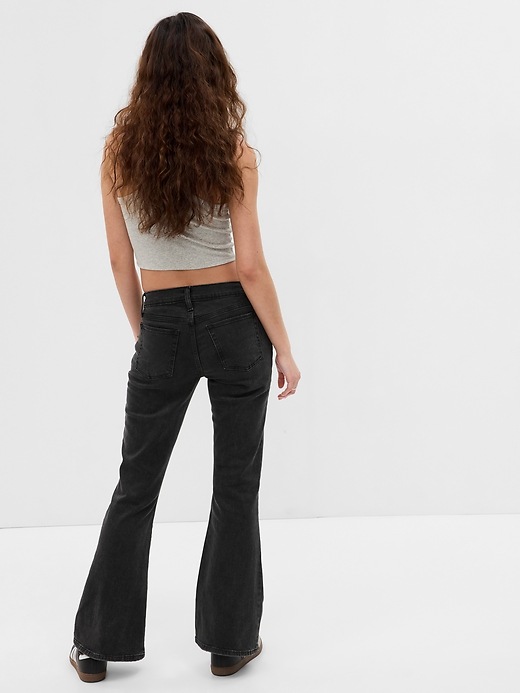 View large product image 2 of 4. Low Rise Y2K Flare Jeans