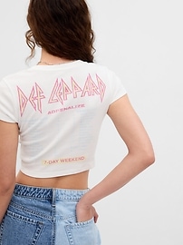 View large product image 3 of 4. PROJECT GAP Cropped Graphic T-Shirt