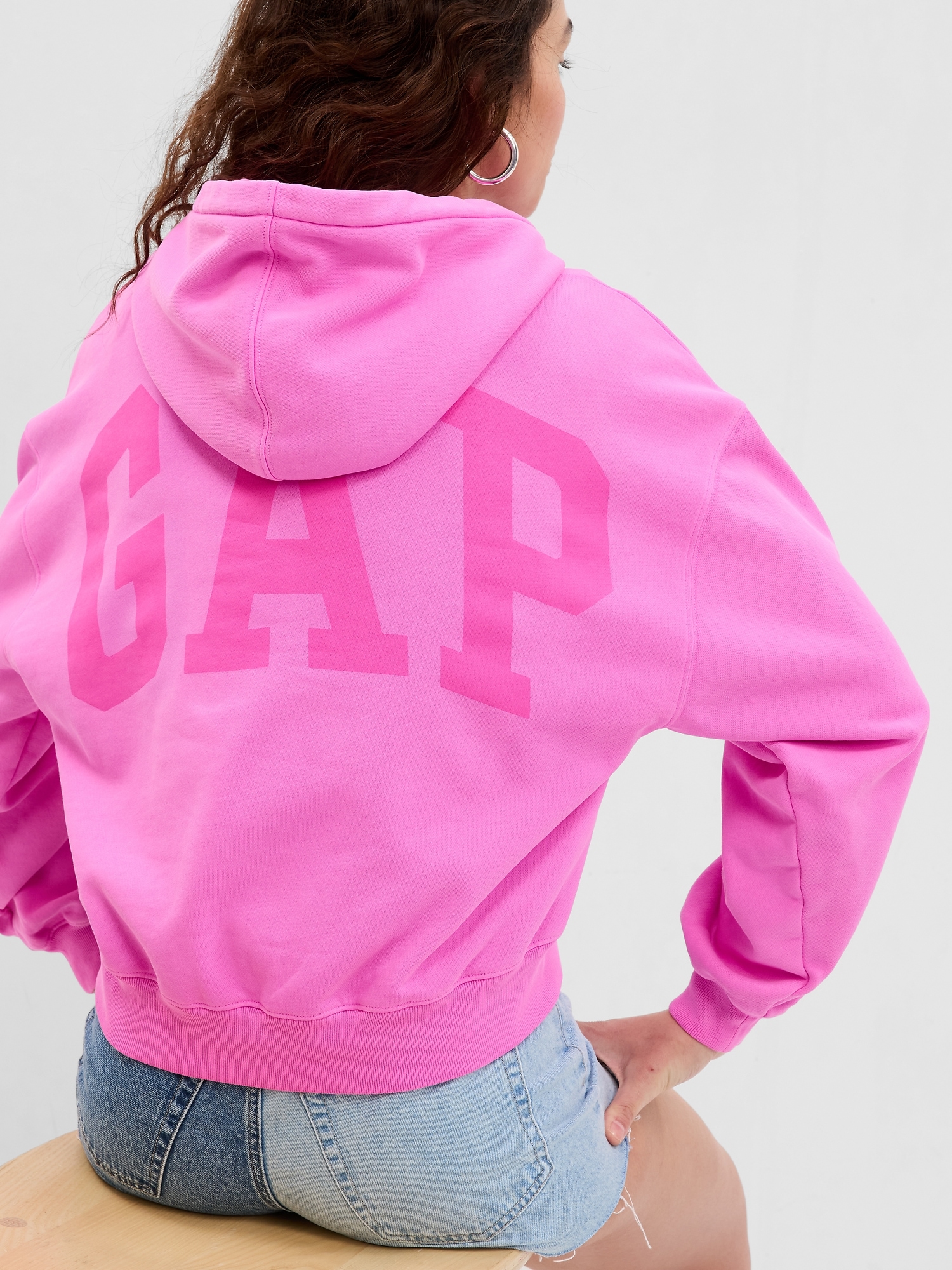 PROJECT GAP Vintage Soft Gap Logo Hoodie