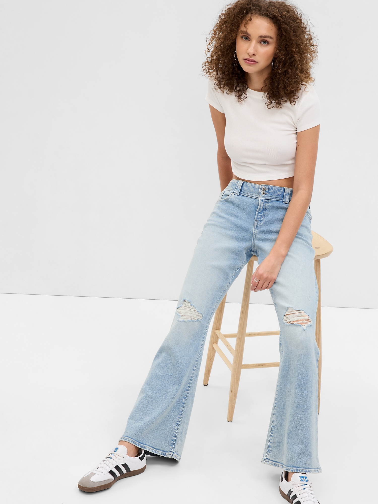 Low Rise Y2K Flare Jeans