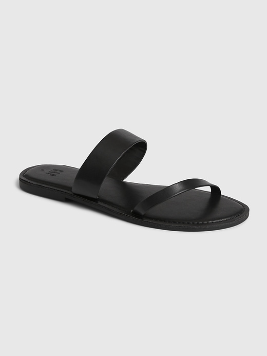 Image number 1 showing, Two-Strap Sandals