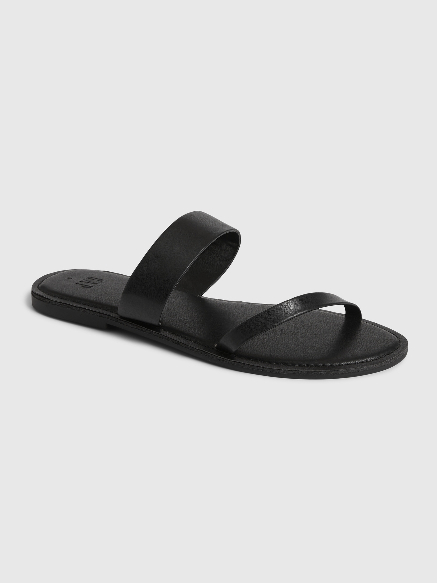 Gap Two-Strap Sandals black. 1