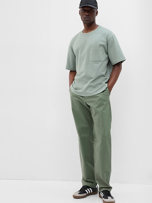 Modern Khakis in Relaxed Fit with GapFlex | Gap