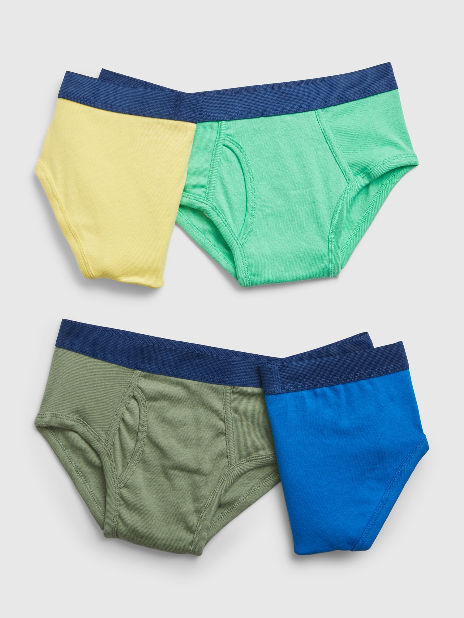 Kids 100% Organic Cotton Briefs (4-Pack)