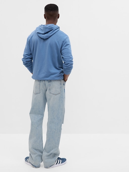 2 of 8 showing, with the color medium wash of product Organic Cotton '90s Loose Jeans