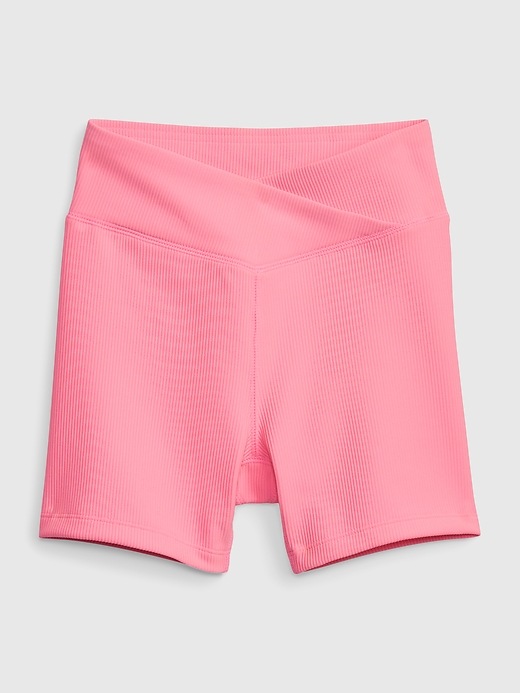 Kids Crossover Rib Bike Shorts Gap