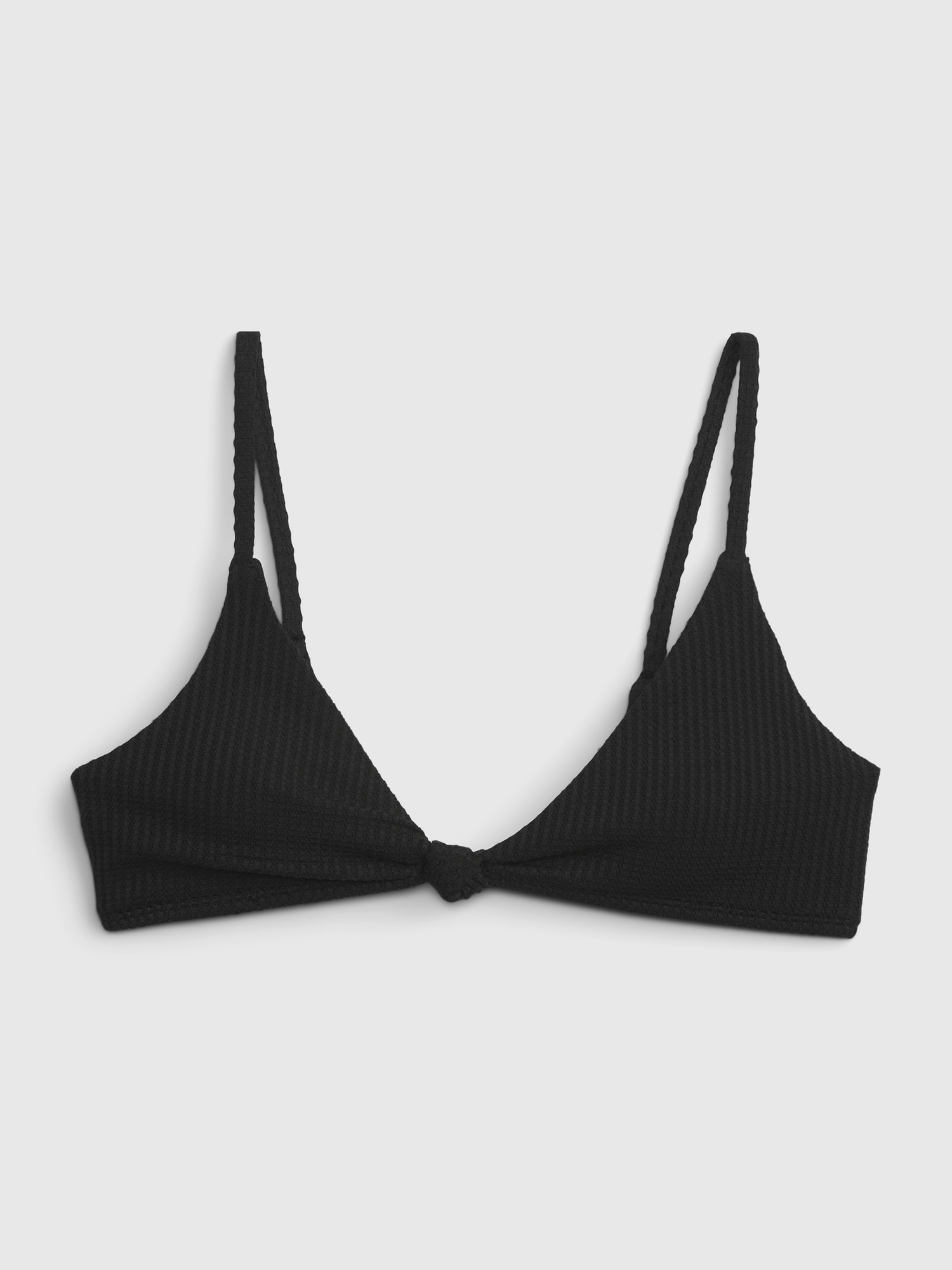 PROJECT GAP Recycled Knot Front Bikini Top Gap
