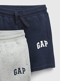 View large product image 3 of 3. Toddler Gap Logo Sweat Shorts (2-Pack)