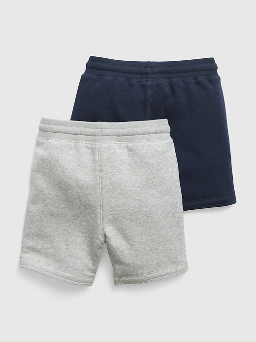 View large product image 2 of 3. Toddler Gap Logo Sweat Shorts (2-Pack)