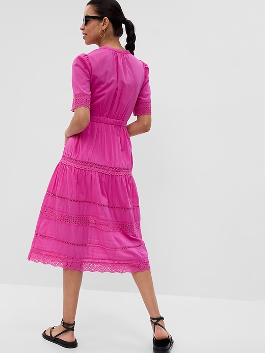 green short sleeve midi dress Polished Fitted Midi Short Sleeve Dress