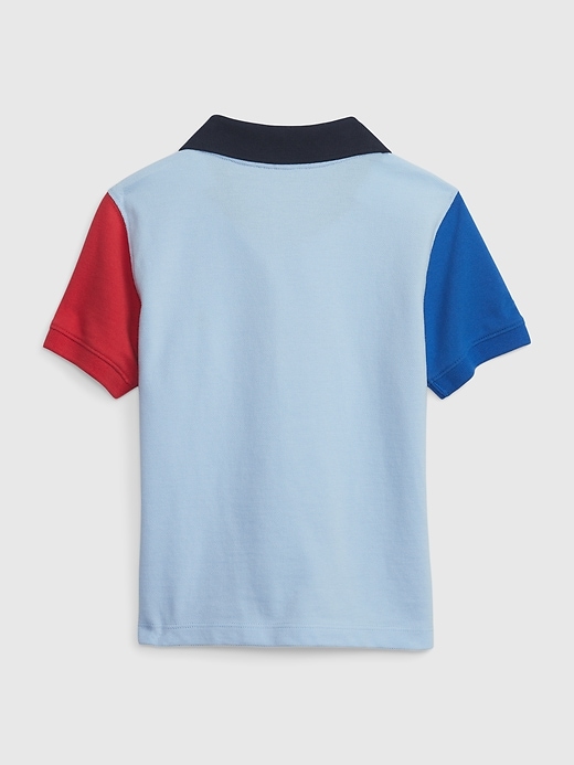 Toddler 100% Organic Cotton Pique Polo Shirt | Gap