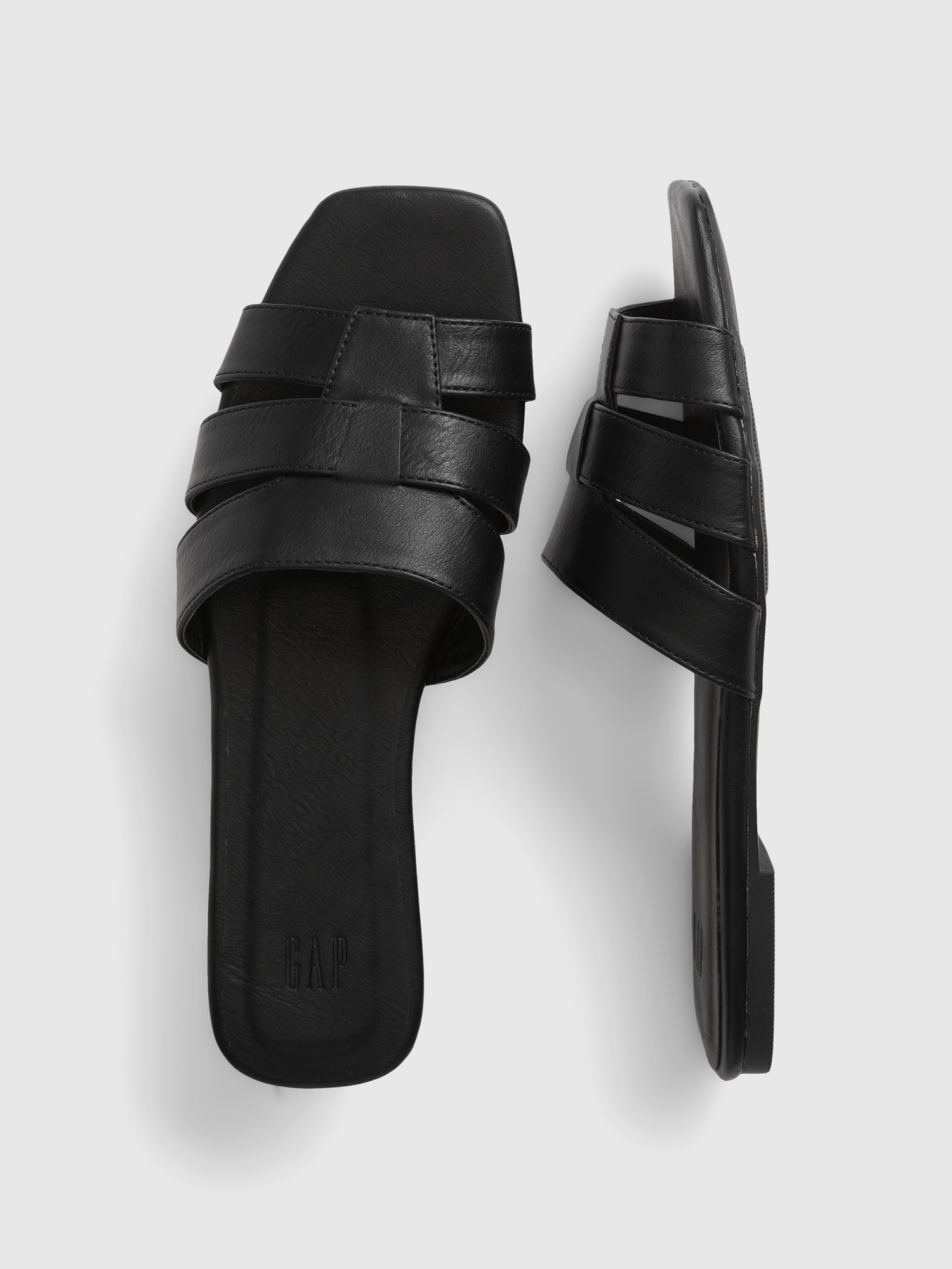 Faux-Leather Sandals | Gap