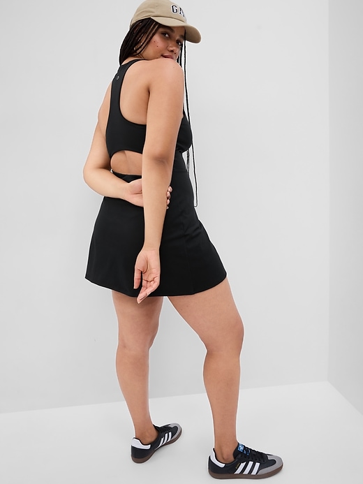 fitted lace wedding dress Athletic Dress By Gapfit In Black, Size: L main image 0