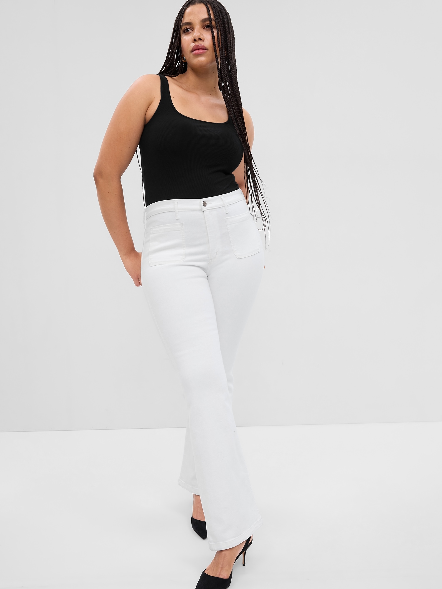 High Rise '70s Flare Jeans | Gap