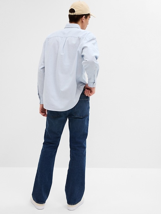 2 of 8 showing, with the color medium wash of product Bootcut Jeans