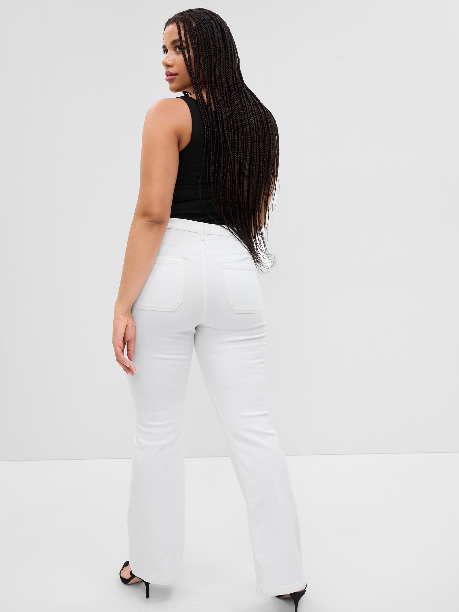 High Rise '70s Flare Jeans