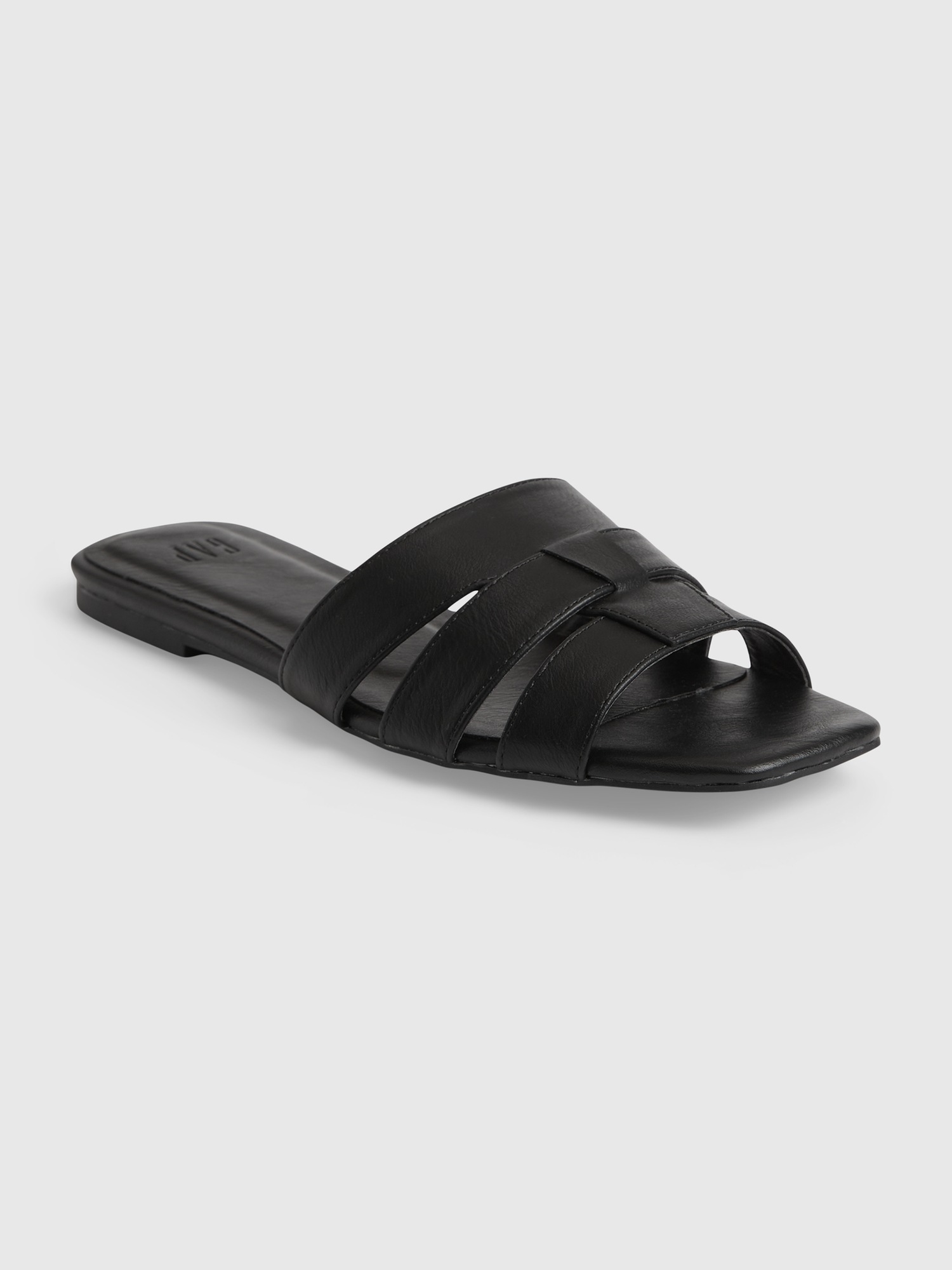 Faux Leather Sandals Gap