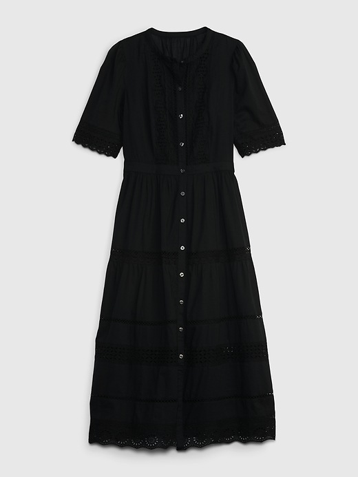 Lace Button-Up Midi Dress | Gap Lace Button-Up Midi Dress | Gap