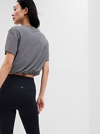 View large product image 3 of 9. GapFit Breathe Cropped T-Shirt