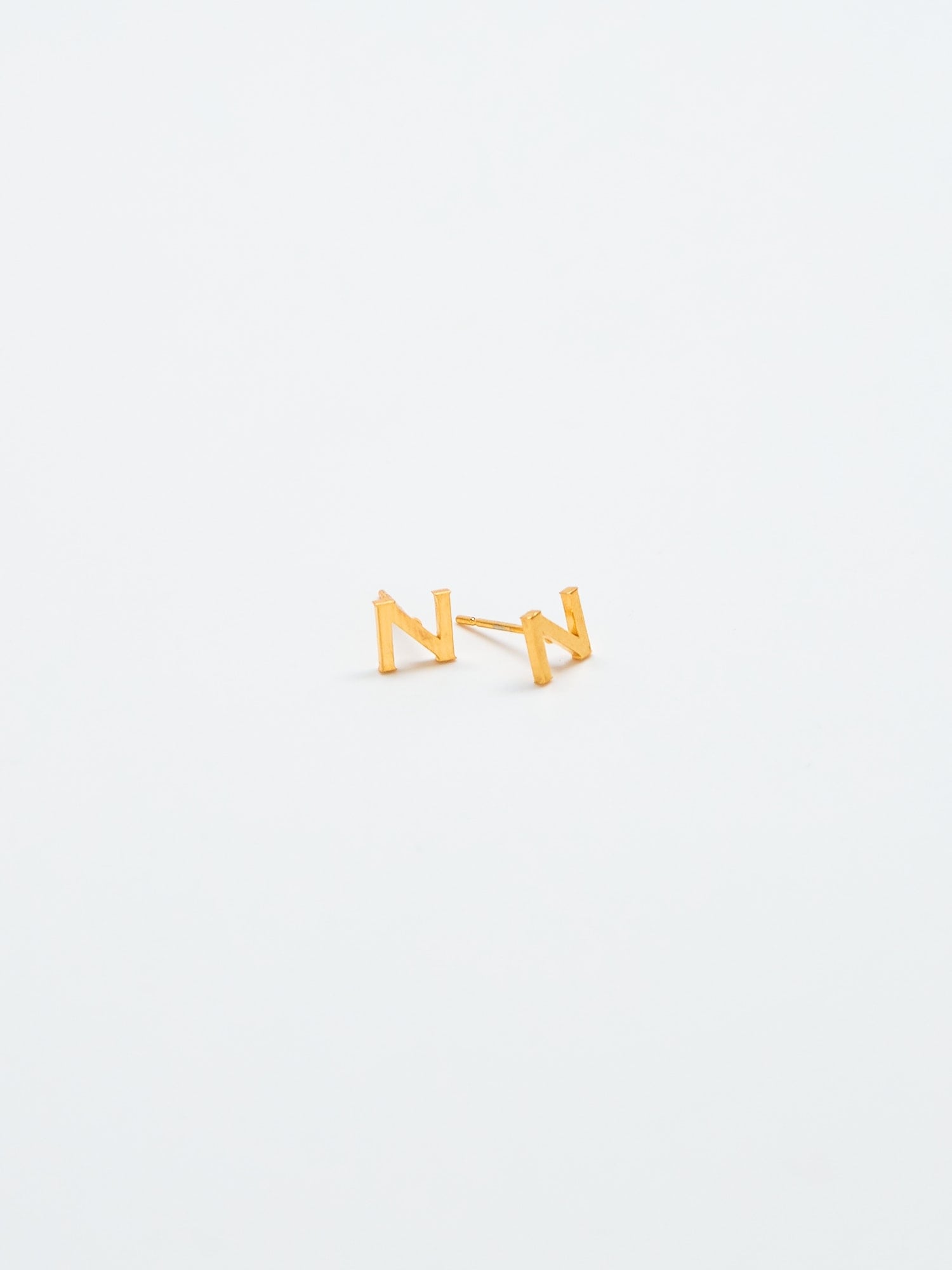 Gap Gold Initial Earrings