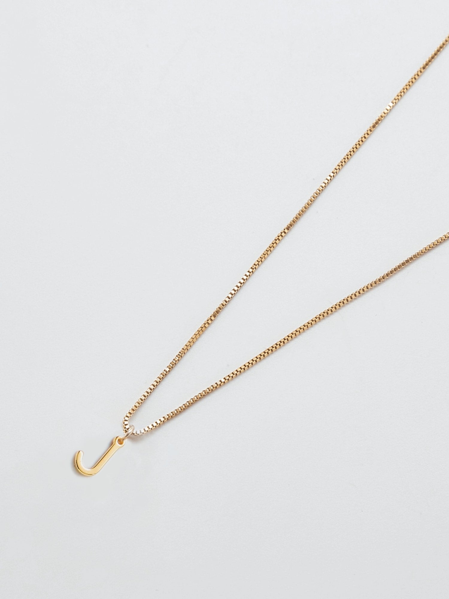 Gap Gold Dainty Initial Necklace