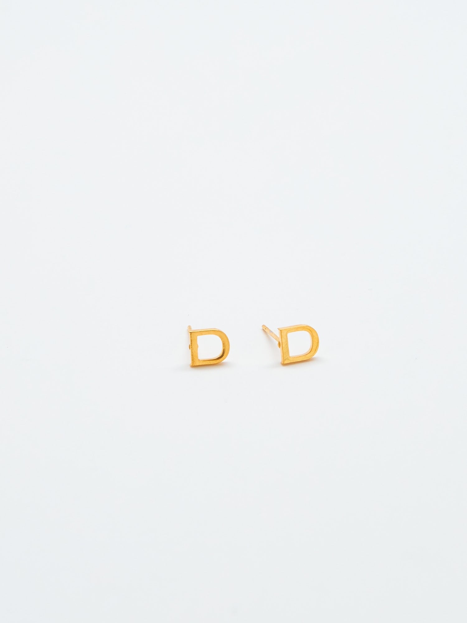 Gap Gold Initial Earrings