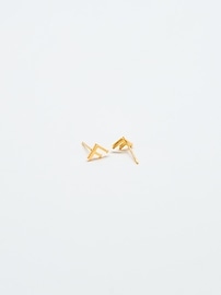 Image number 2 showing, Admiral Row Gold Initial Earrings