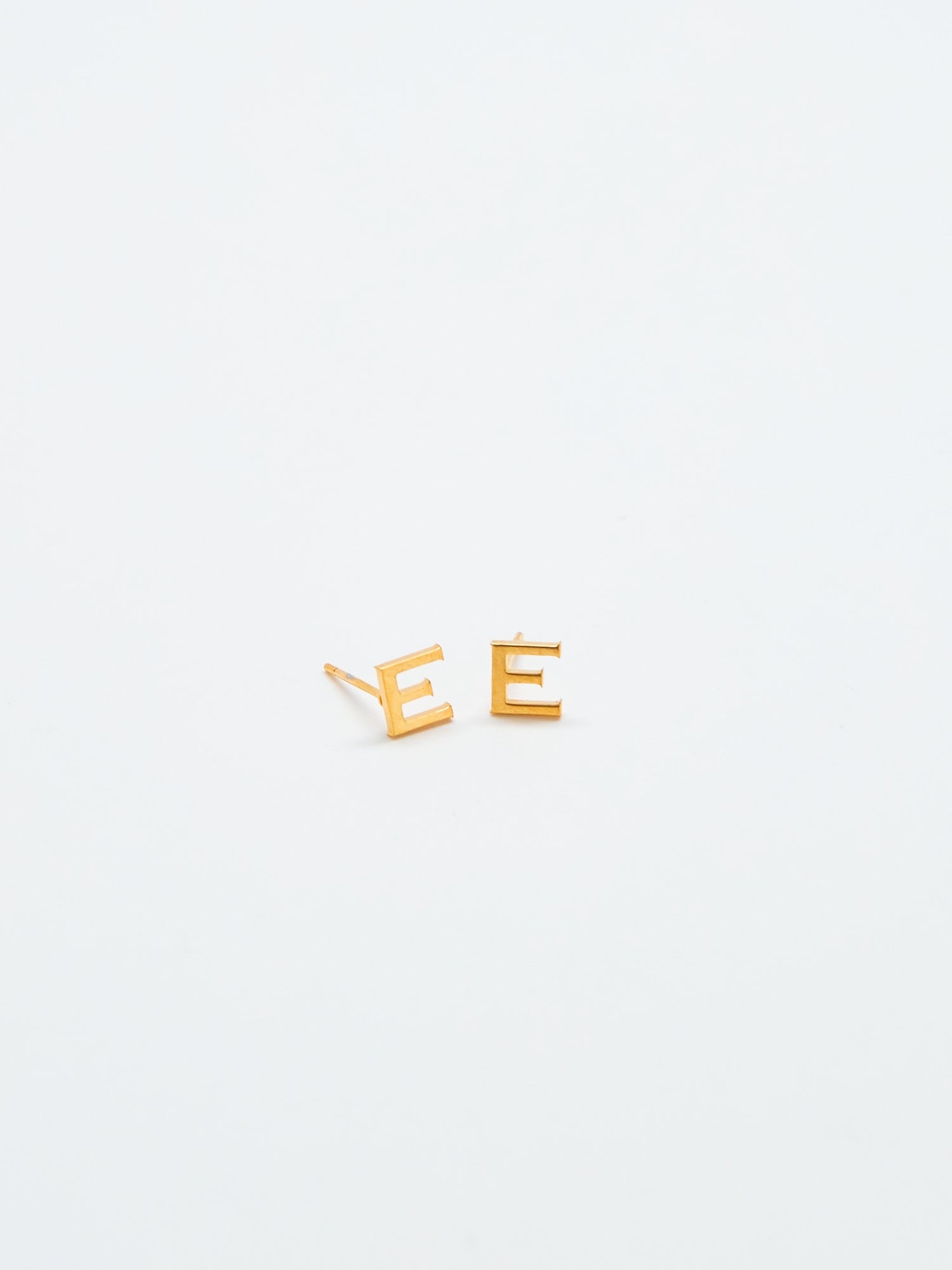 Gap Gold Initial Earrings