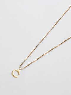 Gold Dainty Initial Necklace
