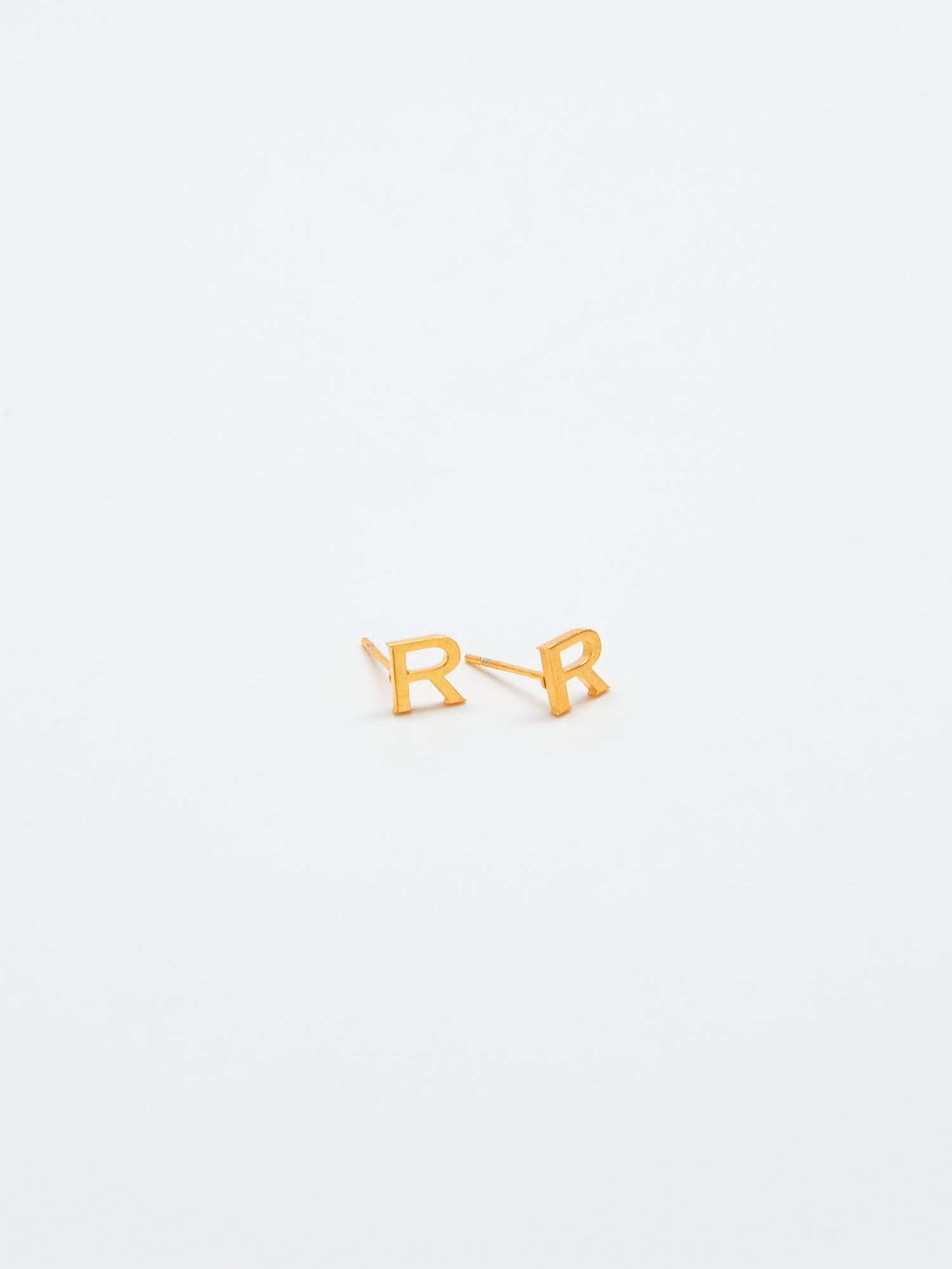 Gap Gold Initial Earrings