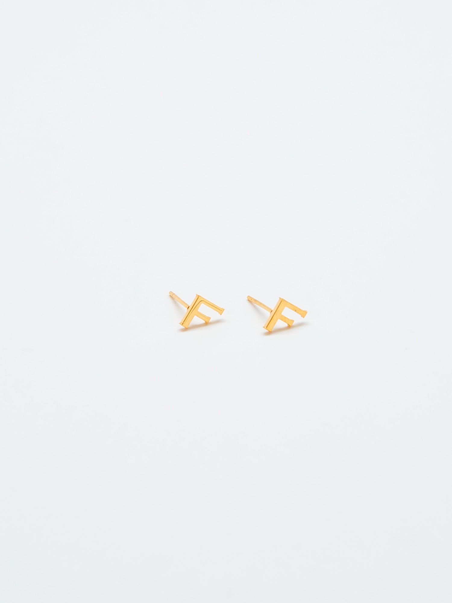 Gap Gold Initial Earrings