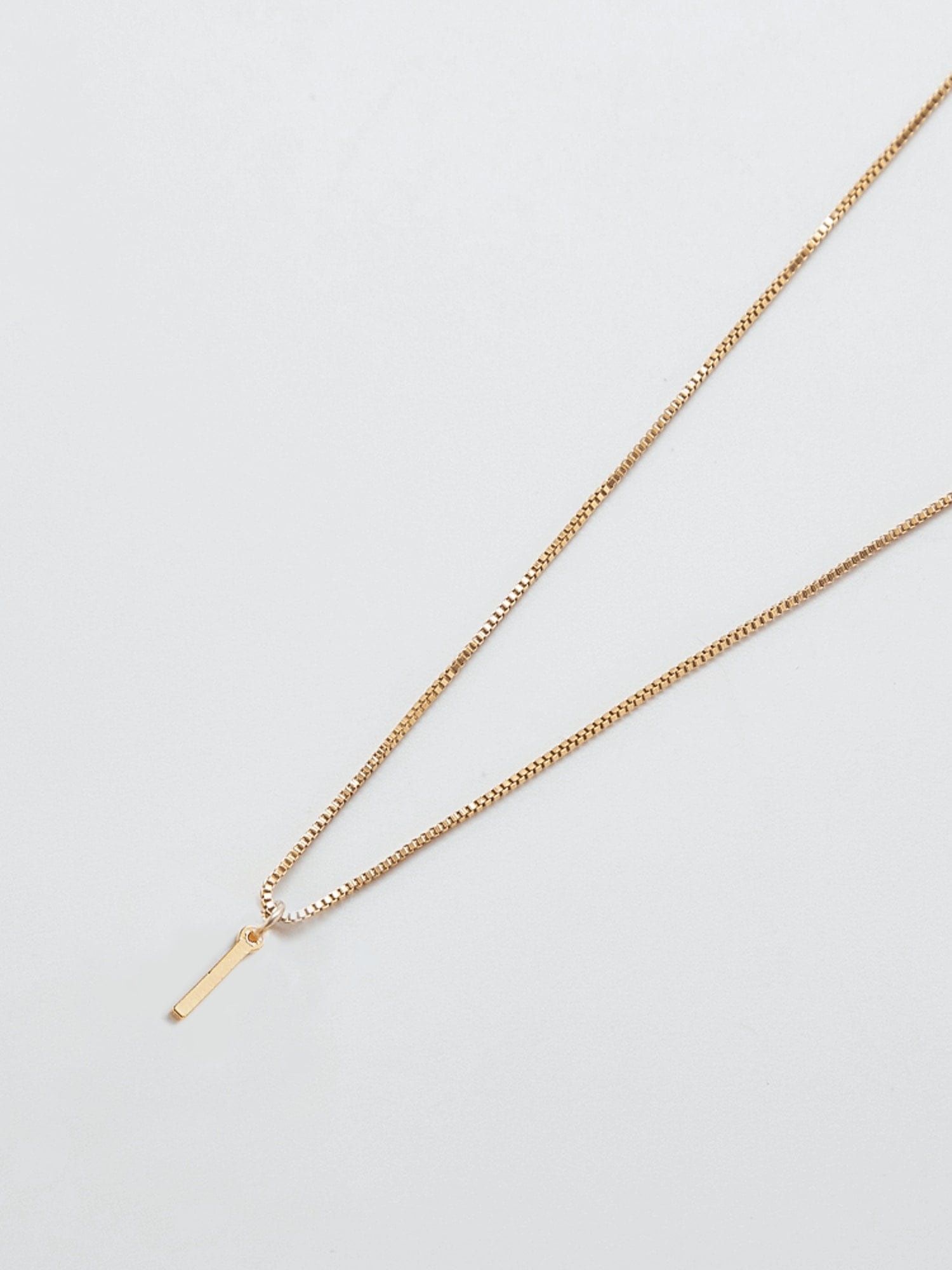 Gap Gold Dainty Initial Necklace