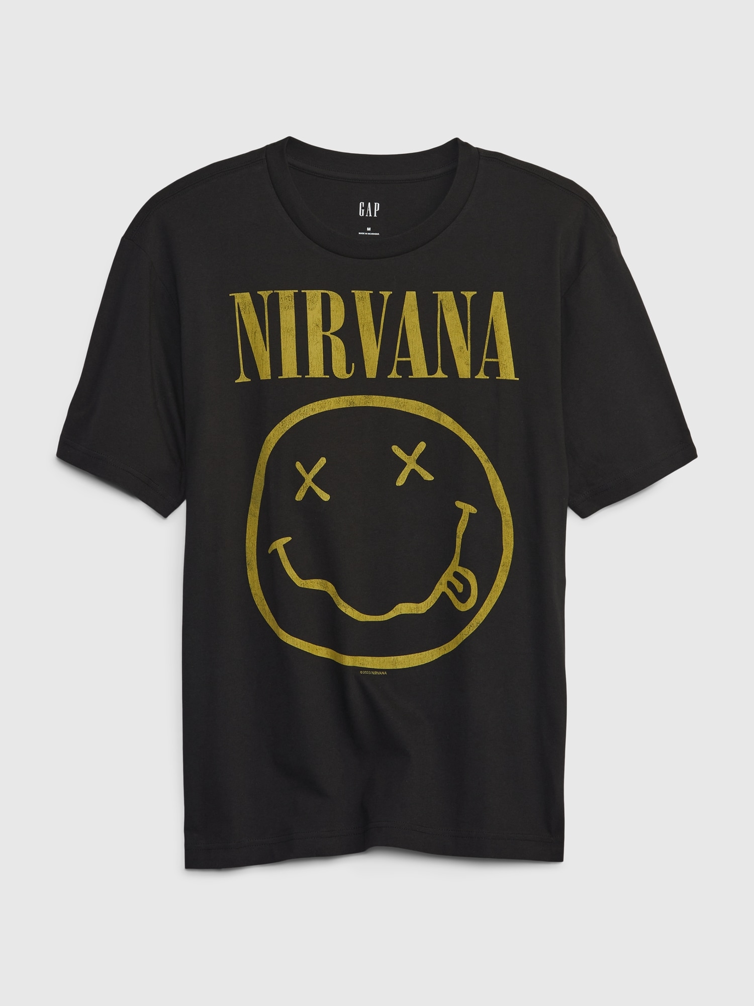 Gap Nirvana Graphic T-Shirt black. 1 Gap Nirvana Graphic T-Shirt black. 1