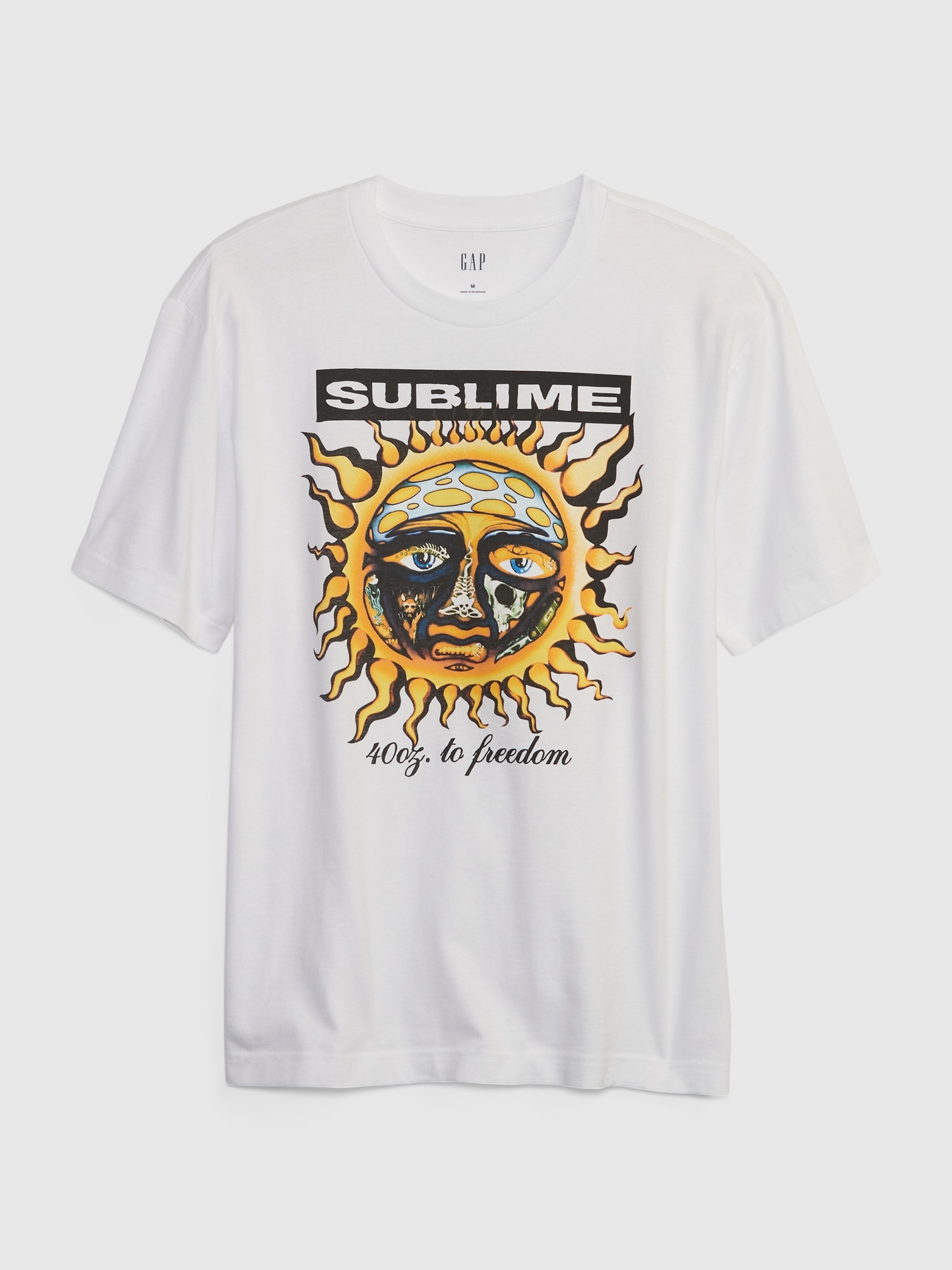 Gap Sublime Graphic T-Shirt white. 1