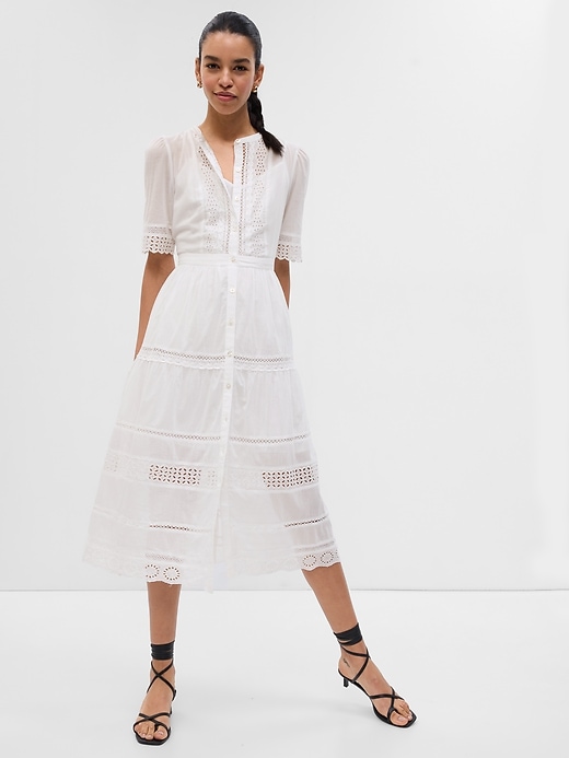 Gap on sale lace dress