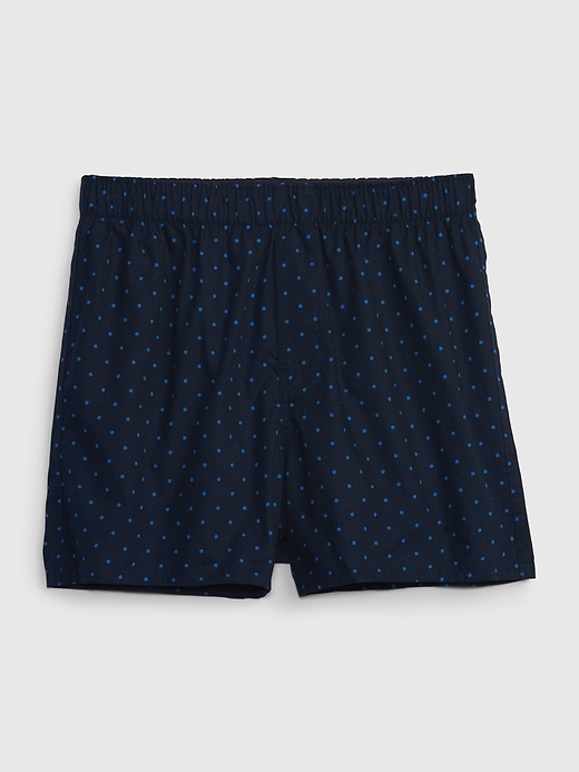 1 of 8 showing, with the color NAVY POLKA DOT of product Print Boxers