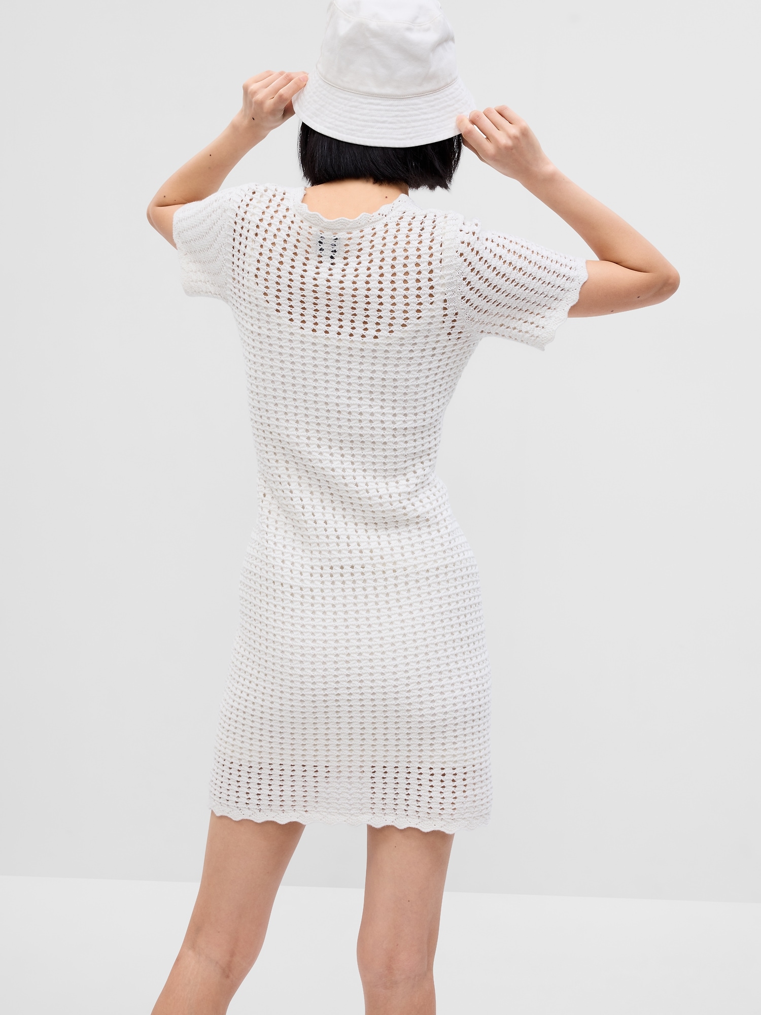 Crochet Mini Dress | Gap