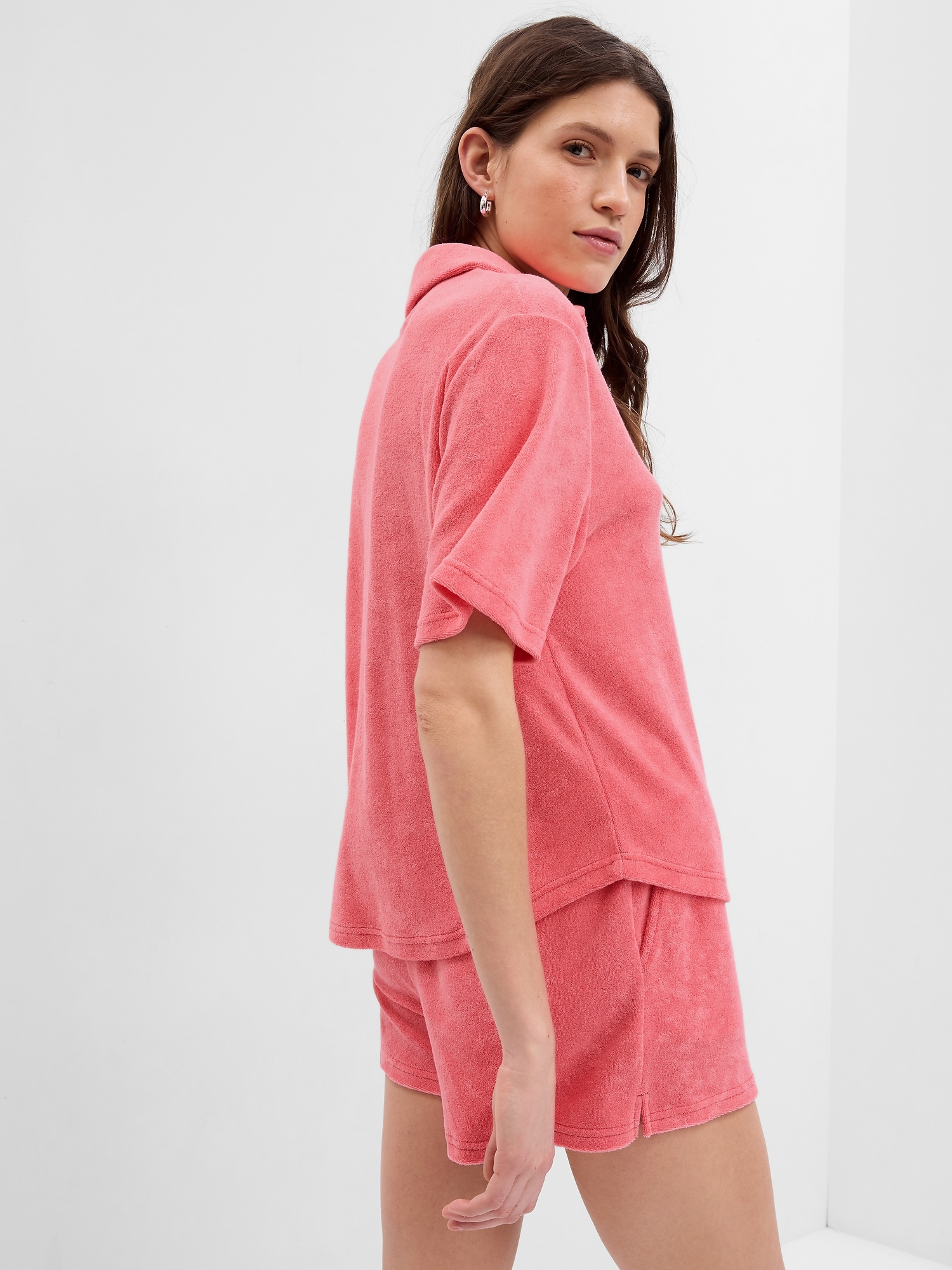 Towel Terry Shirt Gap