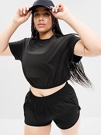View large product image 7 of 9. GapFit Breathe Cropped T-Shirt