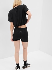 View large product image 5 of 9. GapFit Breathe Cropped T-Shirt