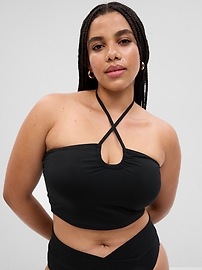 View large product image 3 of 11. Halter Bikini Top