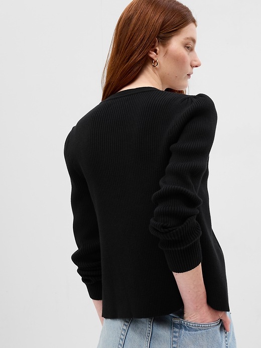 Image number 2 showing, Rib Cardigan