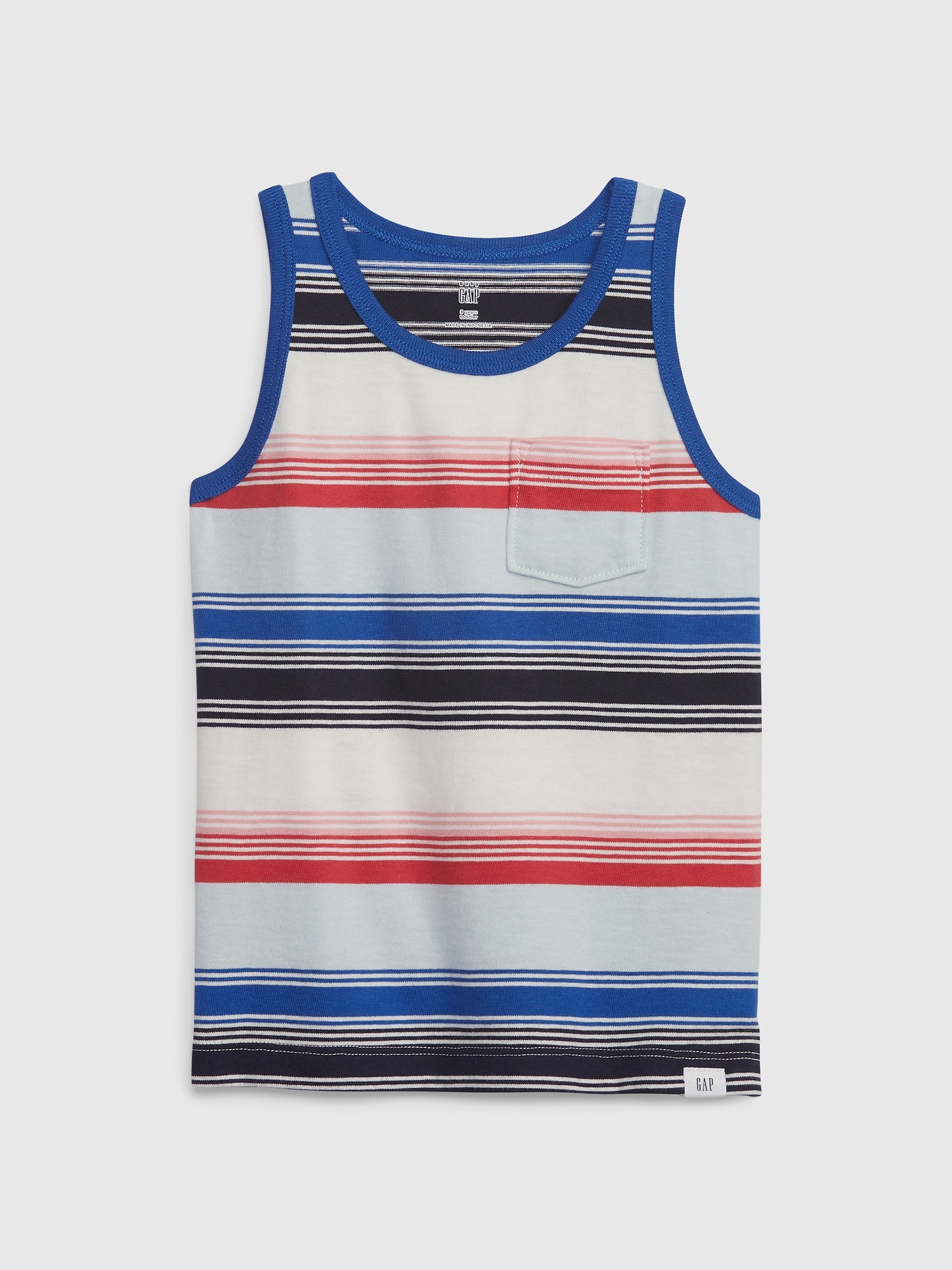 Gap Toddler Pocket Tank Top multi. 1 Gap Toddler Pocket Tank Top multi. 1