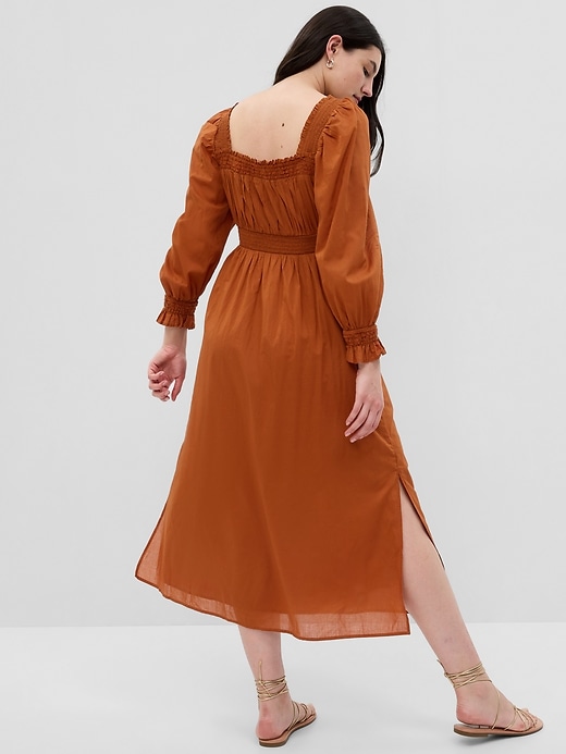 chinese dress ladies GAP Womens Scoop Neck Midi Dress Antique Pink XS/P at Amazon Women's  Clothing store