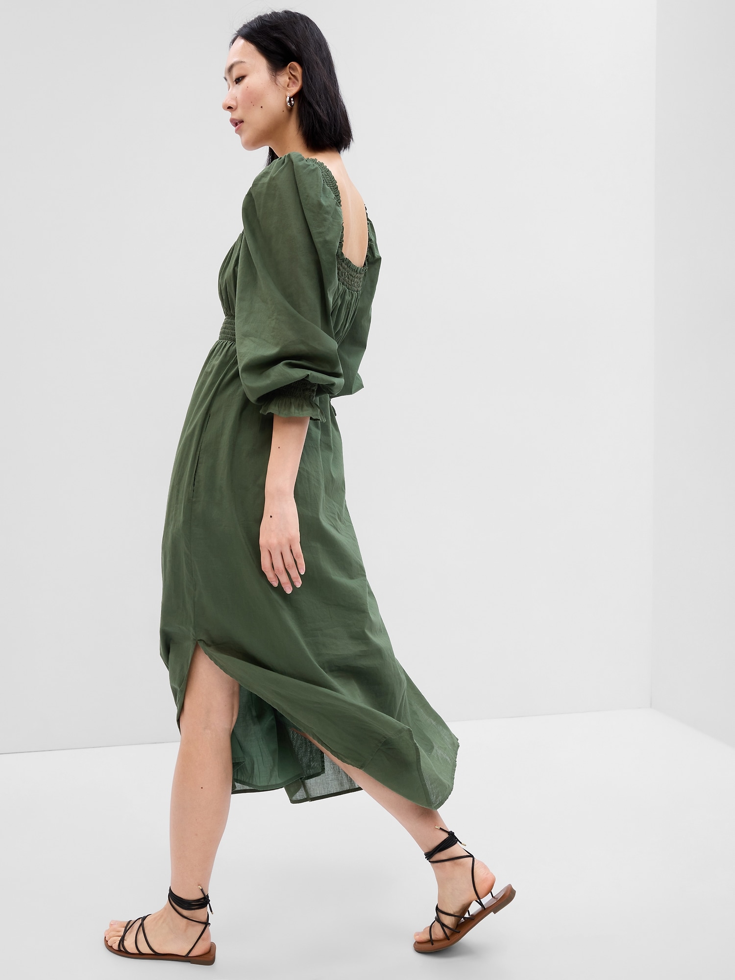Gap clearance green dress