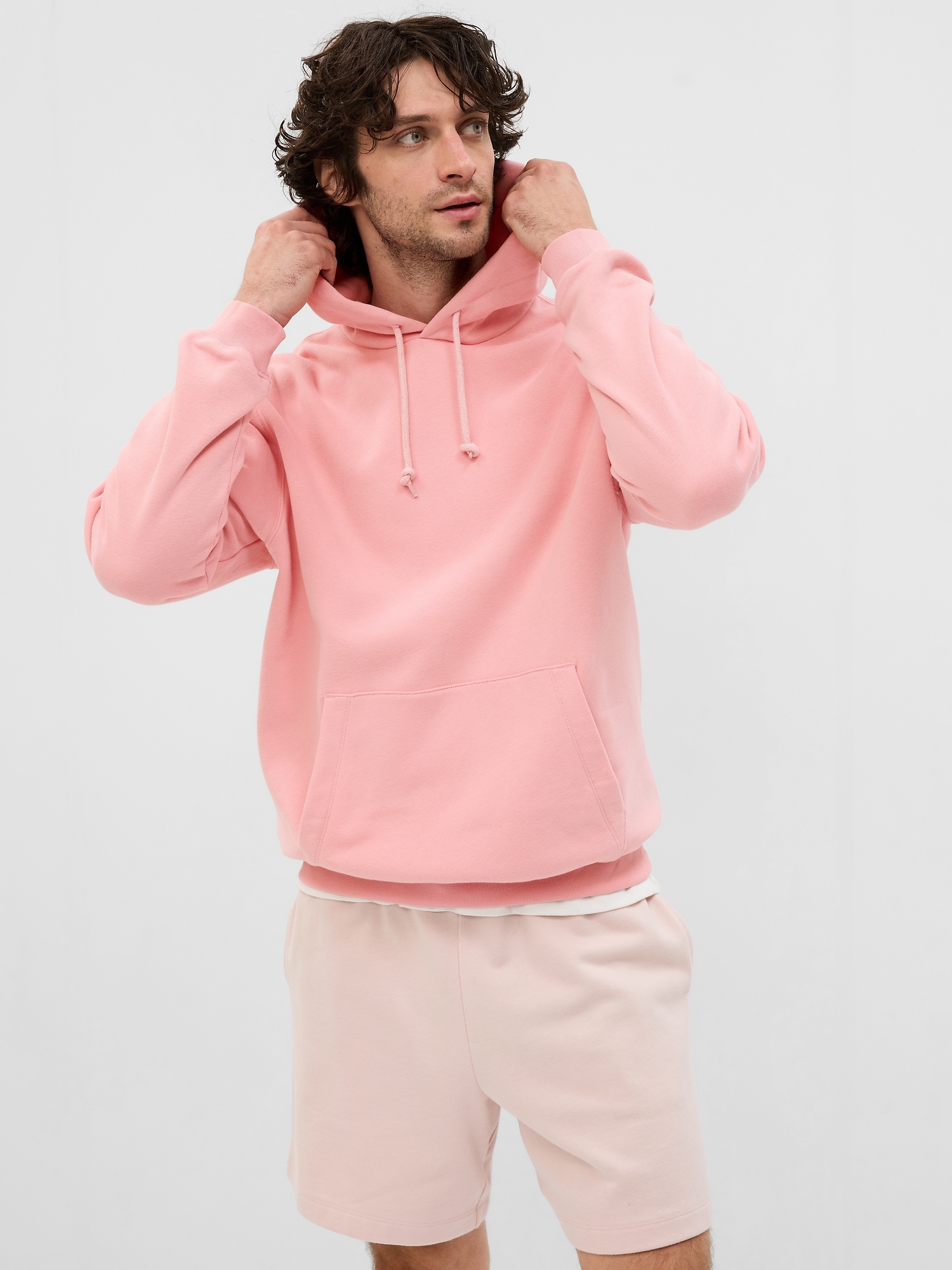 Gap Vintage Soft Hoodie pink. 1