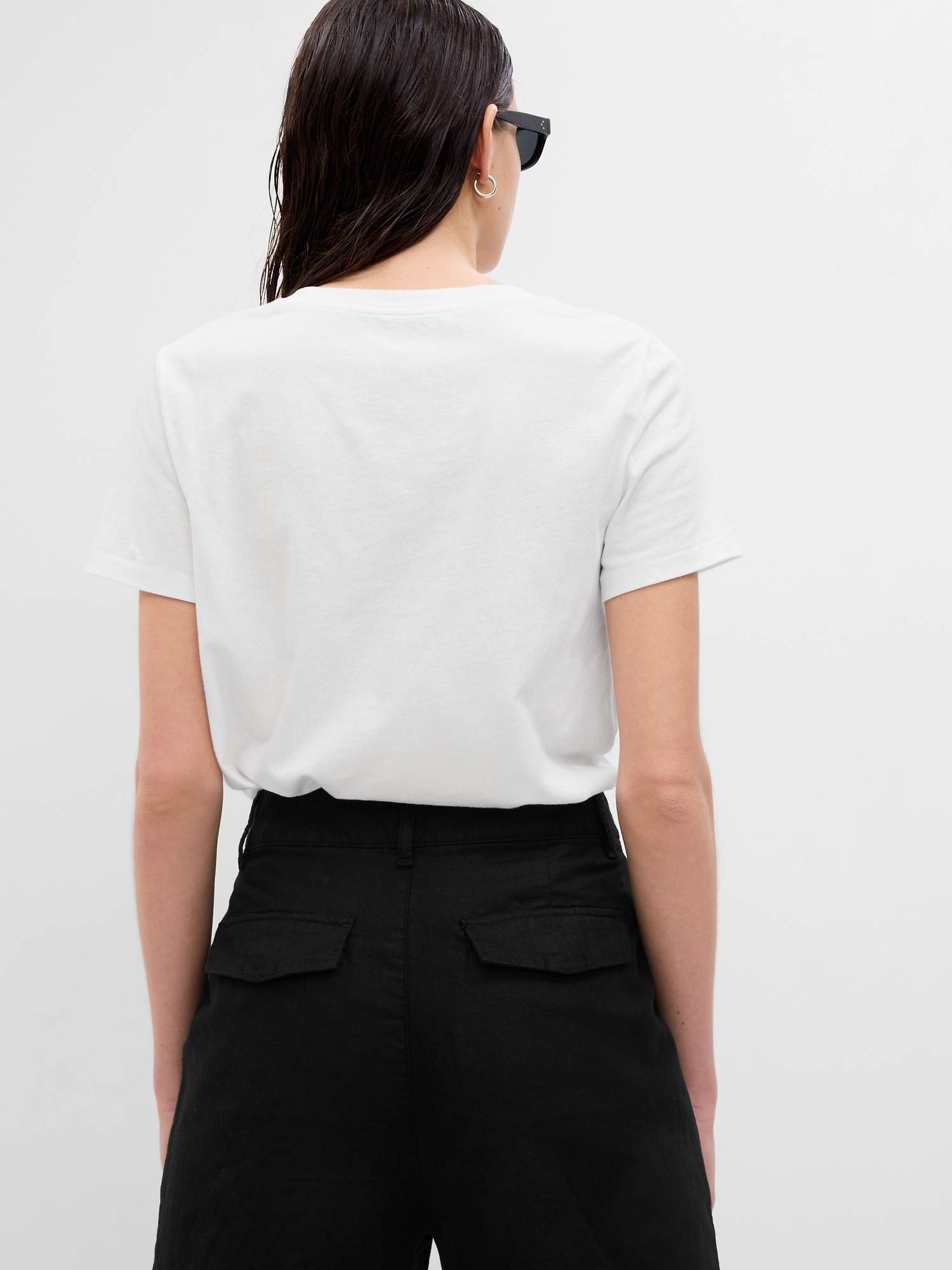 gap womens white t shirt