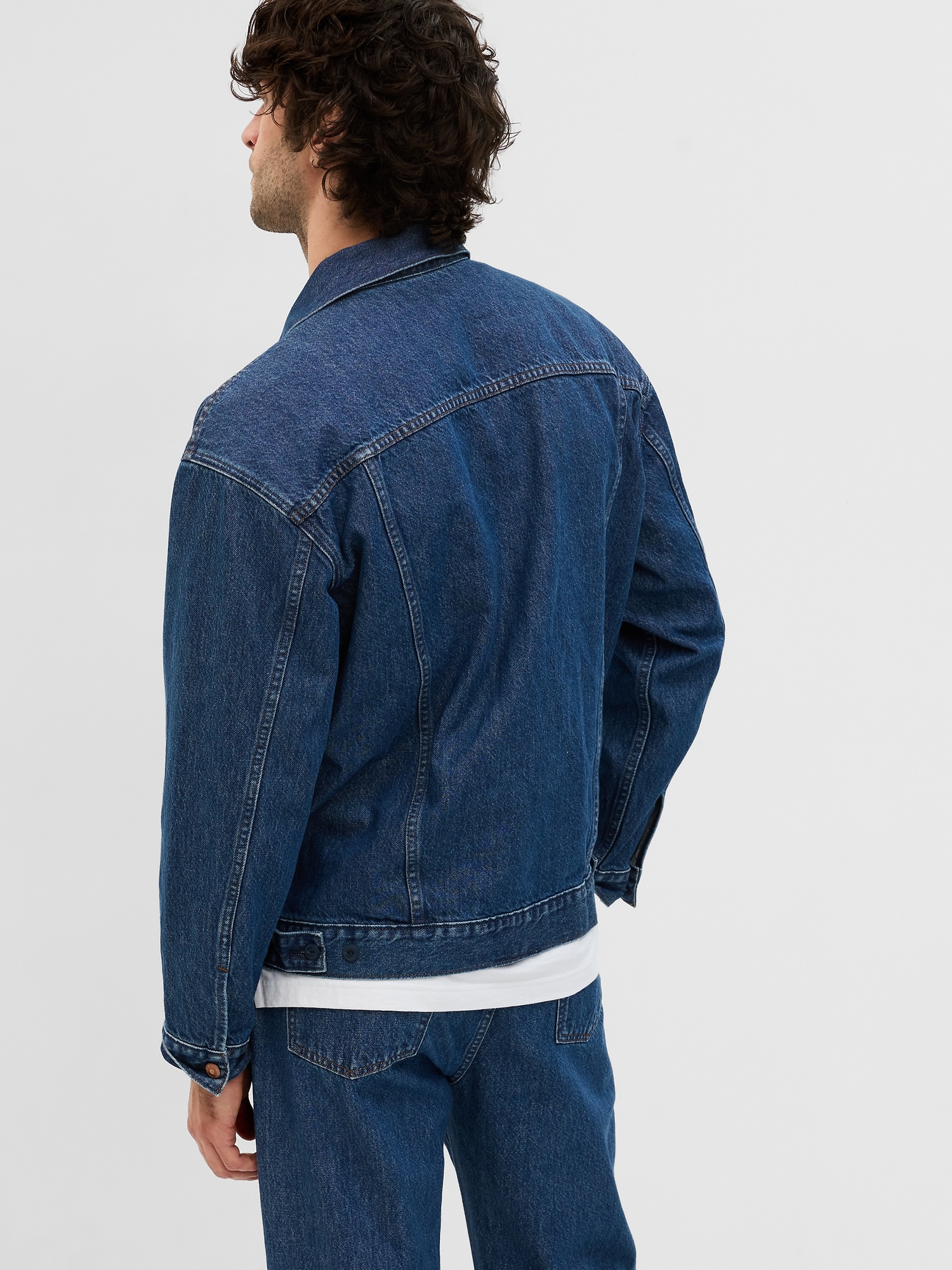 BetterMade Oversized Icon Denim Jacket | Gap